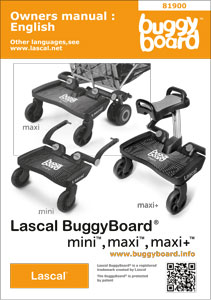 BuggyBoard Manual Cover